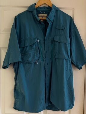CABELA’S Guidewear Outdoor Short-Sleeve Utility Shirt
